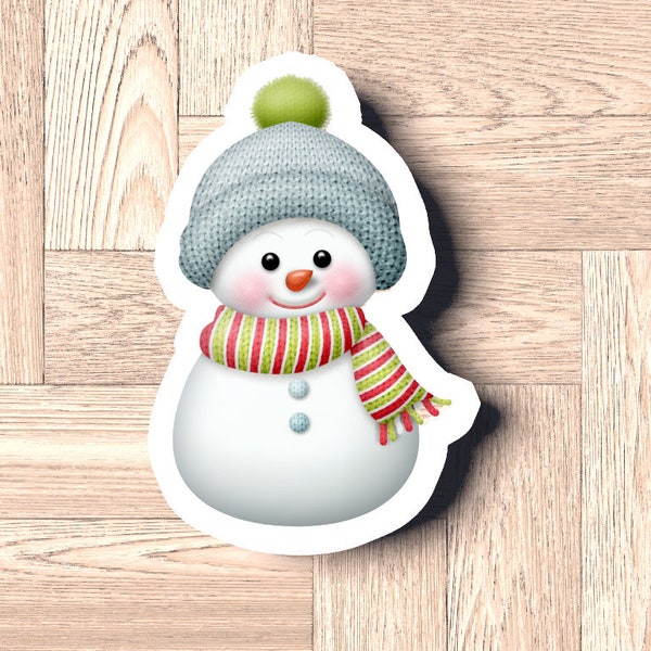 Fast Shipping! Kawaii Snowman Cookie Cutter - Winter Christmas Baking Gift