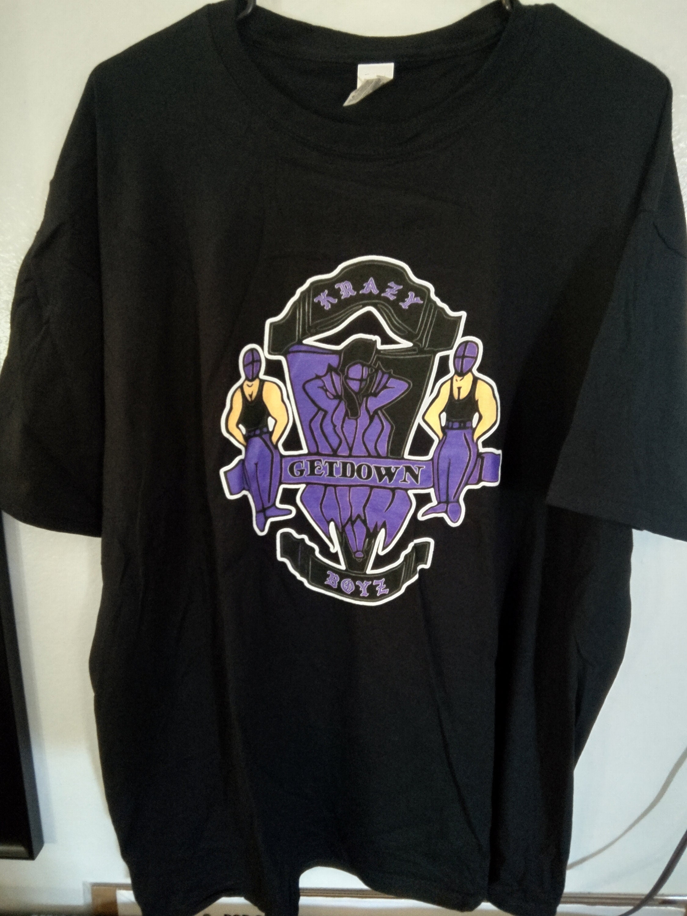 Krazy Getdown Boyz Nation Shirt - 1980s Kgbz Design - Chicago