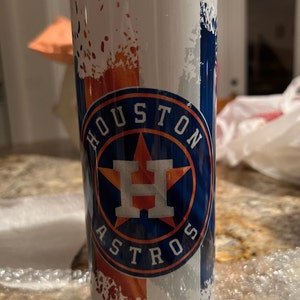 Astro tumblers, World Series champions, baseball tumbler, Houston tumbler image 1