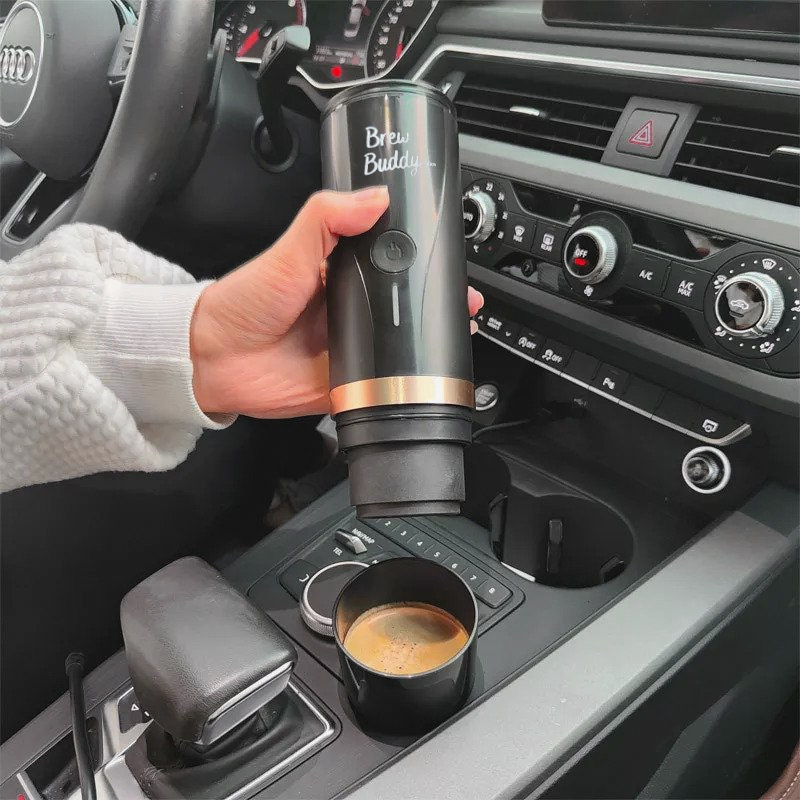 Portable Car Instant Espresso Maker Pod-Coffee Machine Brewing