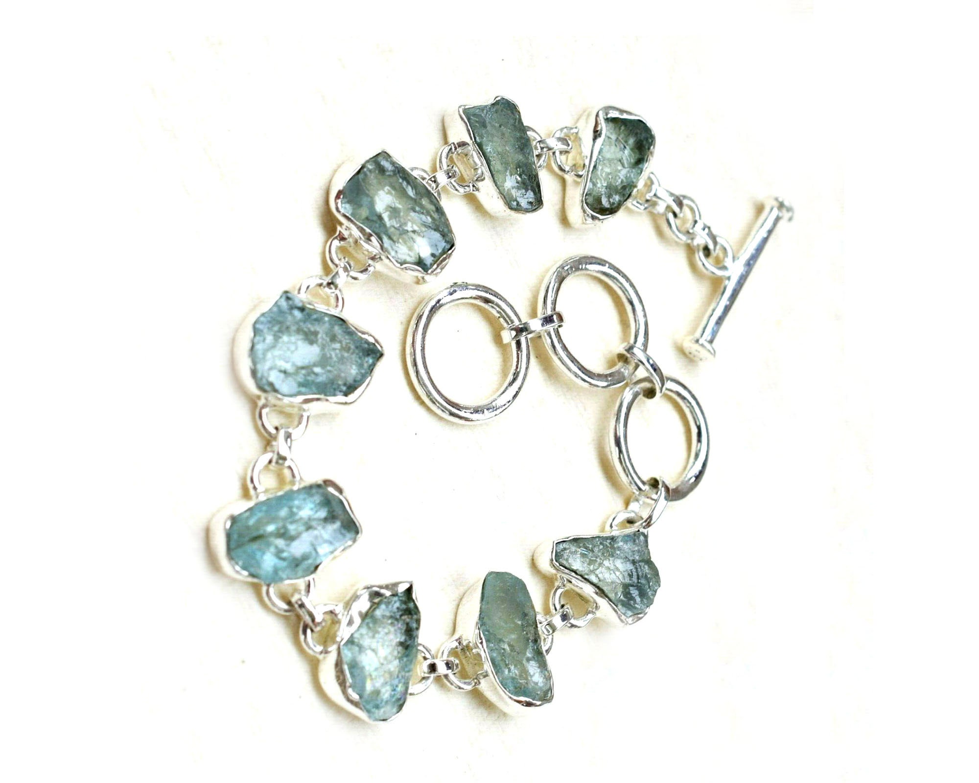 Aquamarine Bracelet | Crystal Studio UK