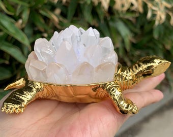 天然石 天河石(アマゾナイト)の亀の置物です。レイキ！スピリチュアル！縁起物！ 現在、この商品の在庫はありません - Etsy