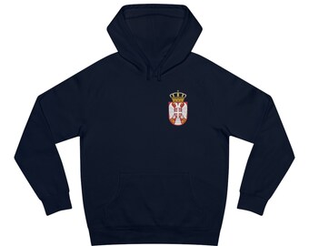 Serbia Unisex Supply Hoodie Srbija Serbia Sweatshirt T Shirt Serbian Emblem Serbian Flag