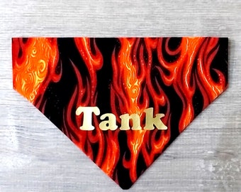 Fire Dog Bandana - Etsy Fire Dog Bandana - Etsy