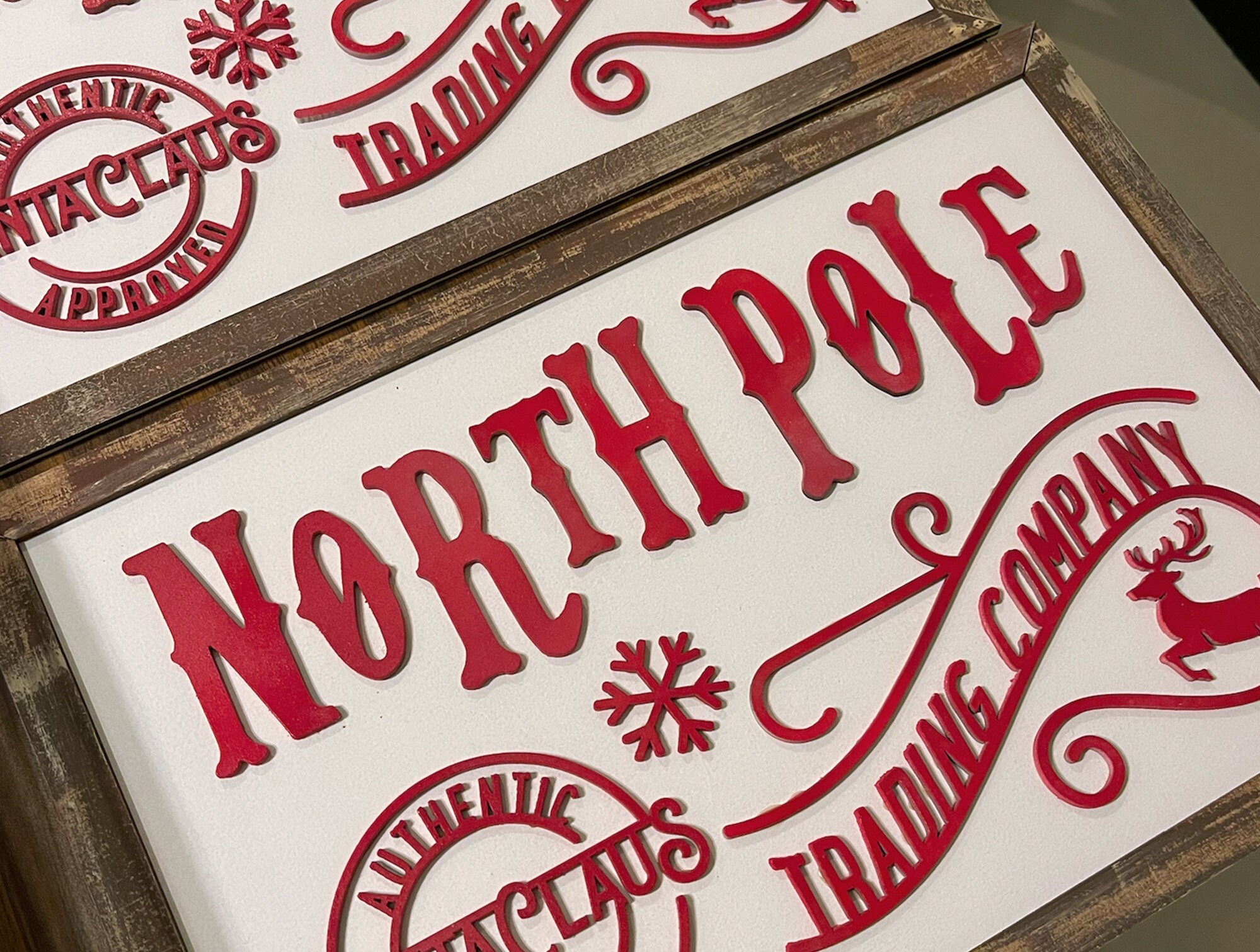 North Pole Sign SVG, Cut File, North Pole, Christmas Decor, Laser Cut ...