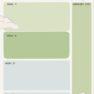 Meal Planner Template