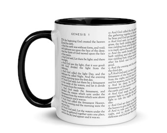 Taza de Génesis 1 (Versión Reina Valera)
