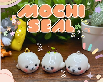 Mochi Seal Keychain – Cute Kawaii Phone Charm