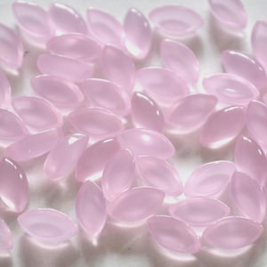 6x12mm AAA Quality Pink Chalcedony Cabochon, CALIBRATED Chalcedony Marquise Cab, Semi Precious Loose Gemstone, Good Quality Cabochons.