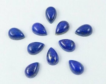 Stupefacente Lotto Naturale Lapislazzuli Lazuali 10x10mm