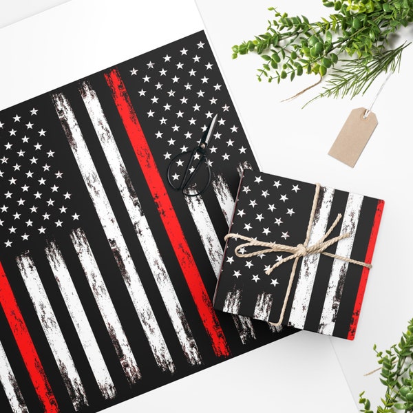Fire Wrapping Paper - Etsy