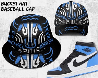 Air Jordan 1 High University Blue Hats to Match