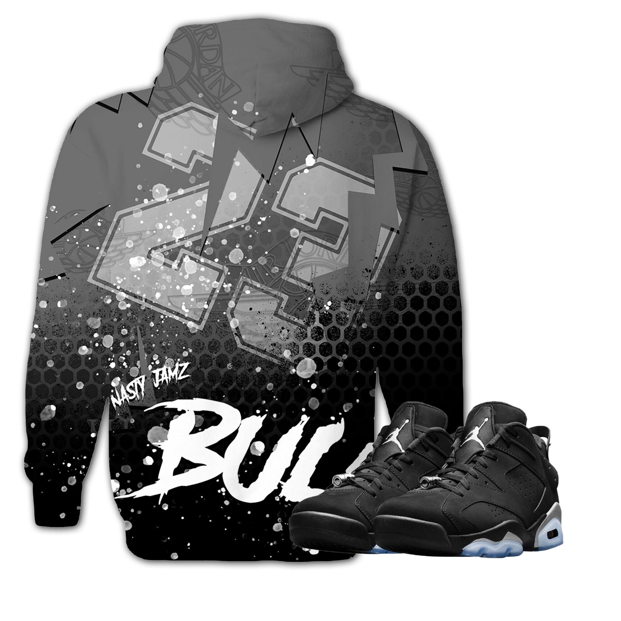 The GOAT 23 3D Hexagon.jordan 6 Black Chrome Metallic Silver - Etsy Denmark
