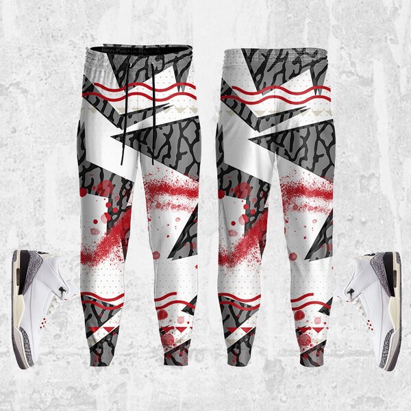 Soft Cement Oversized Pants