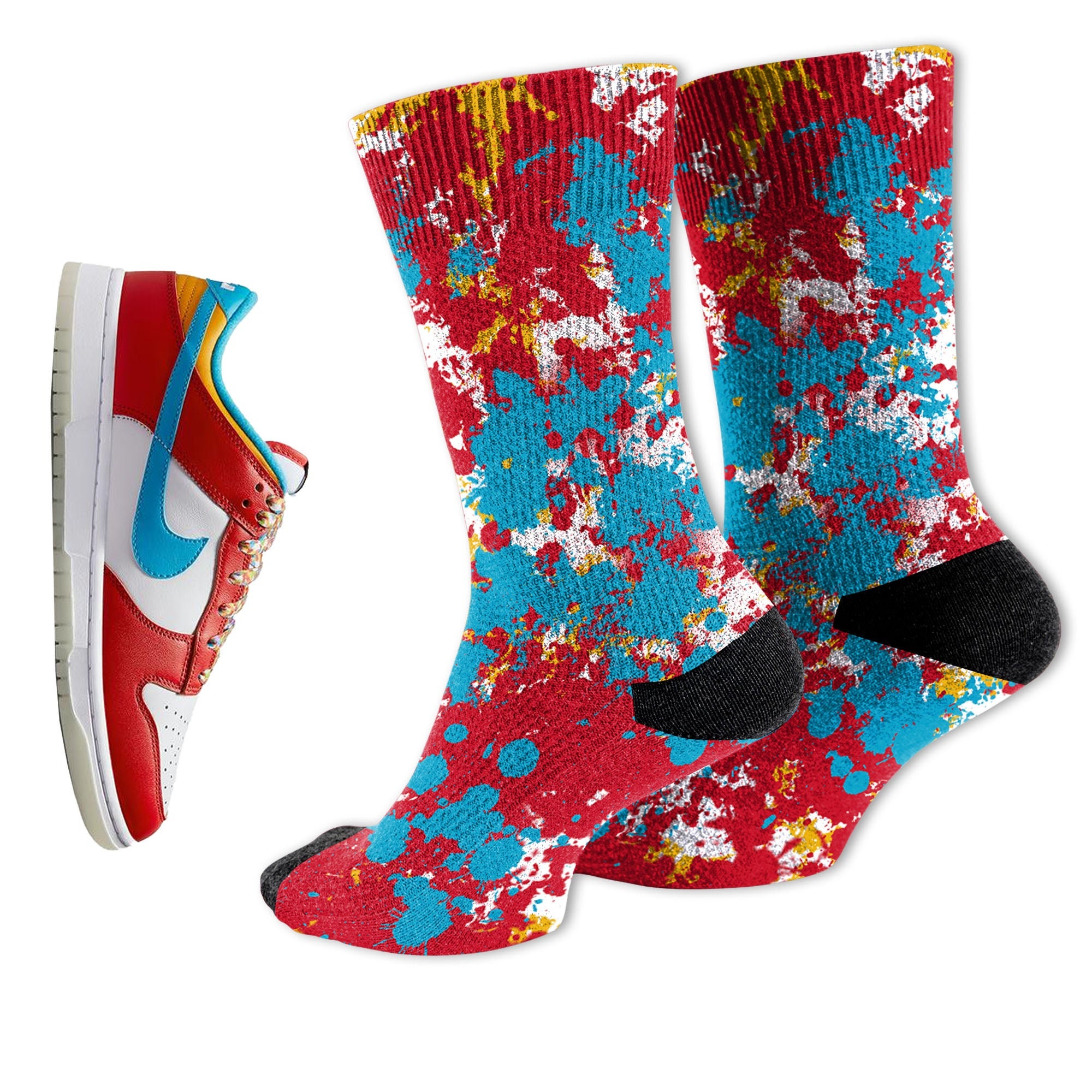 Lebron Elite Socks Christmas