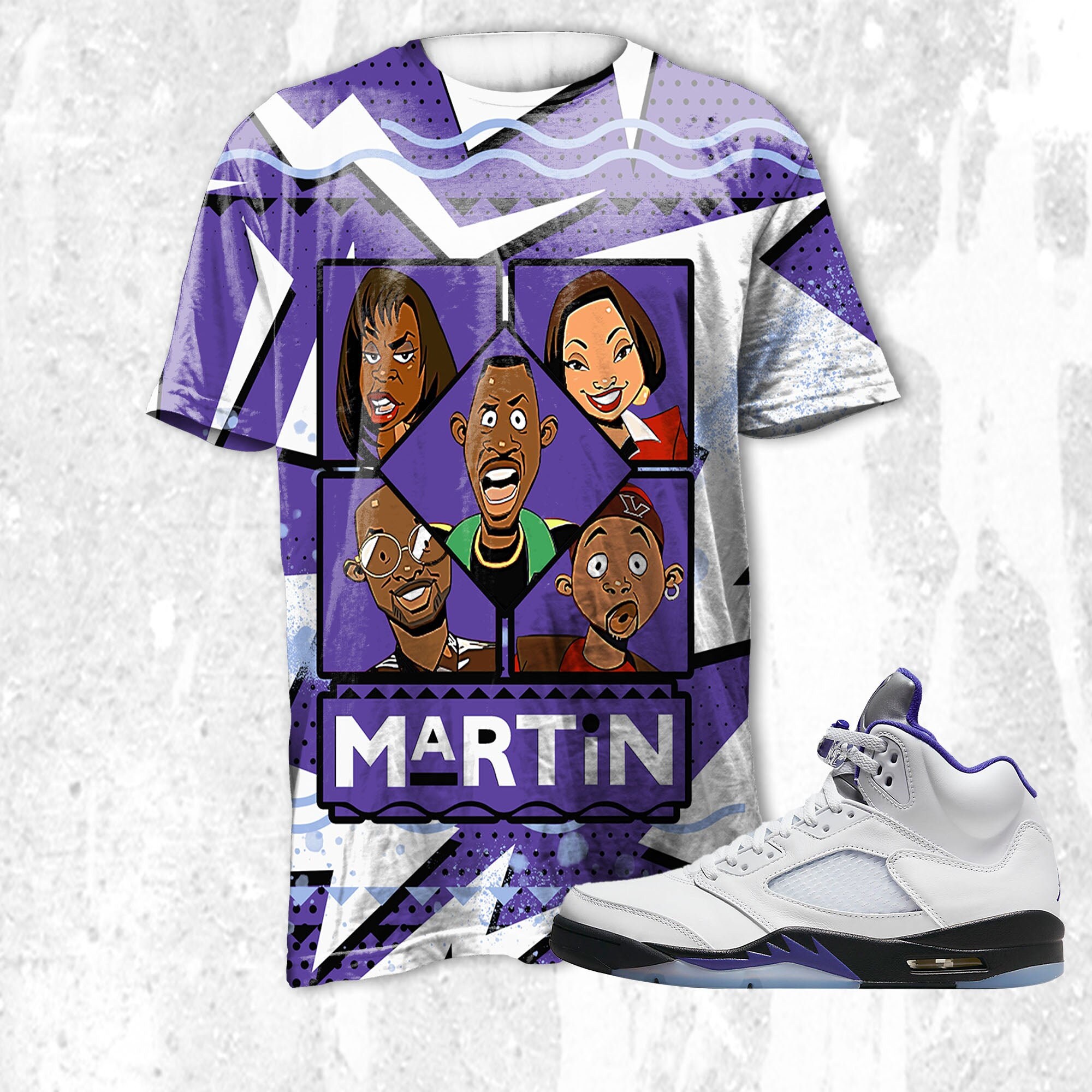 Jordan 5 Grape Outfit