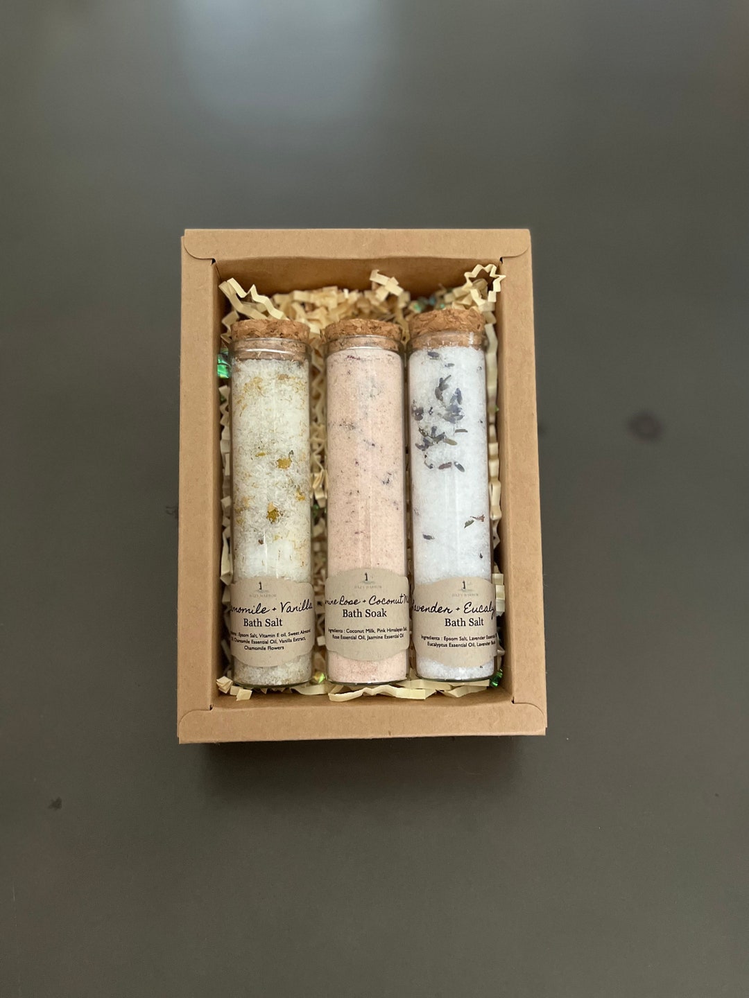 Salt + Soak Gift Set - Etsy