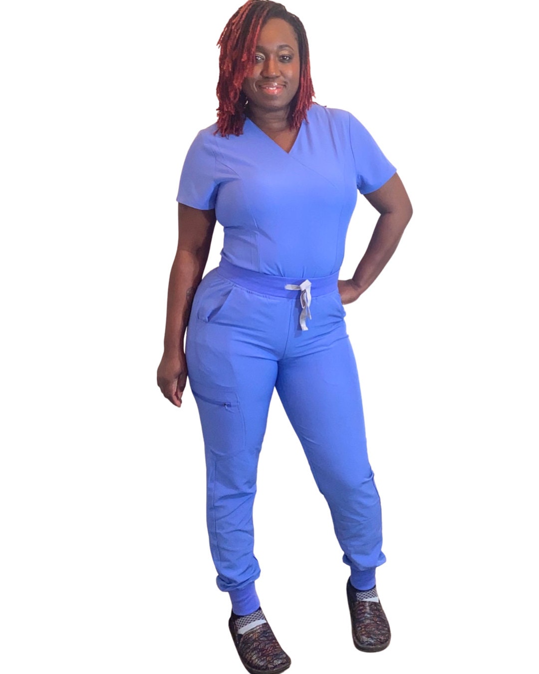 Plus size scrub dresses shop
