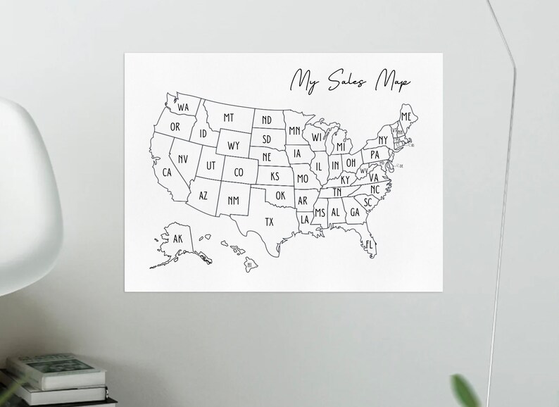 United States Sales Map Printable - Il 794xN.4256646568 Rlyg 