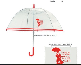 Regenschirm, Regenschirm anpassen