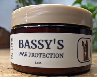 Bassy's Paw Protection, paw butter, dog/cat pad cream