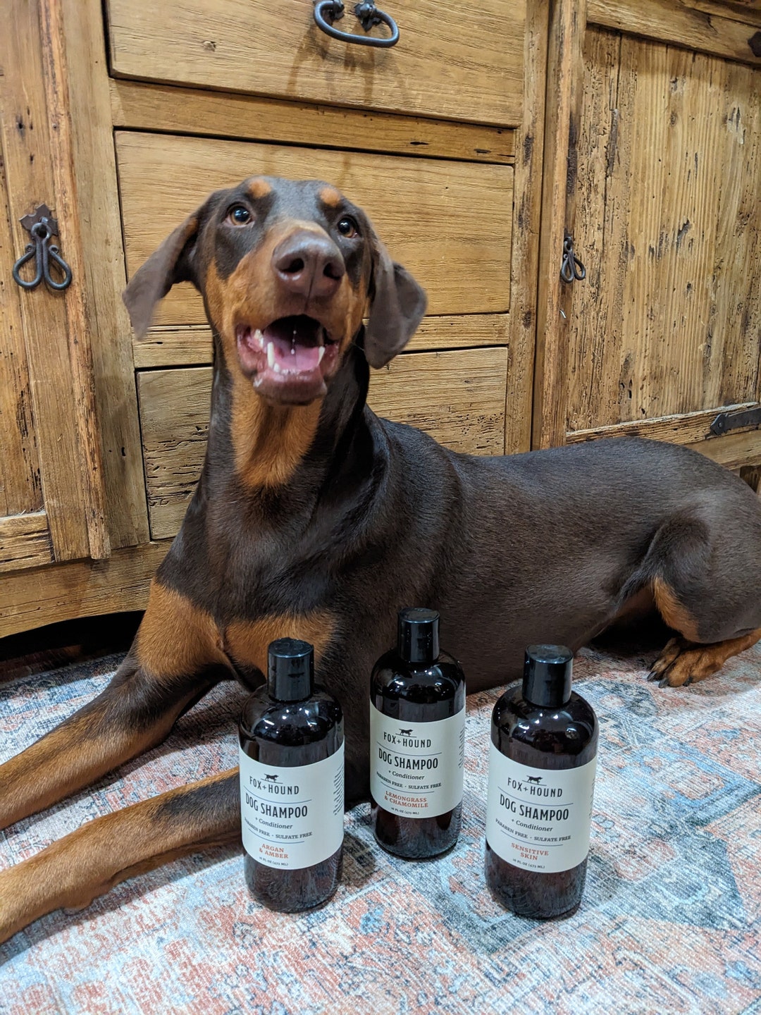 Fox Hound Dog Shampoo Pet Shampoo Sensitive Skin Dog Etsy