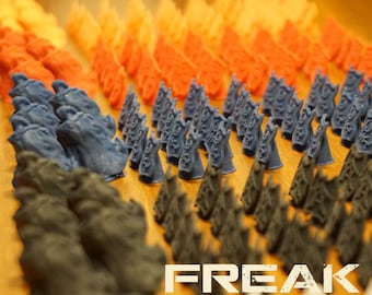 Tyrants of the Underdark: Spies and Shields 8k color resin