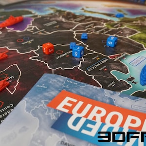 Europe Divided Deluxe Pack - 3D Tanks and Ships Resin Ultra High Quality