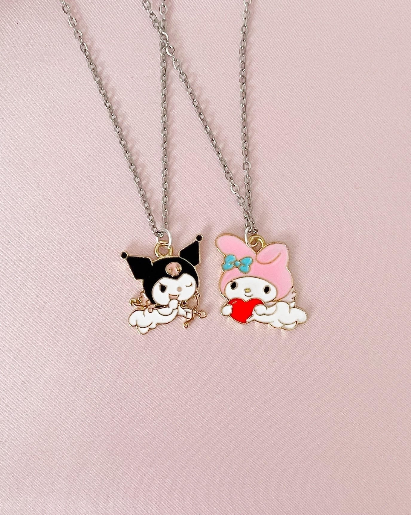 Hello Kitty X ASOS + Best Friends Necklace Set