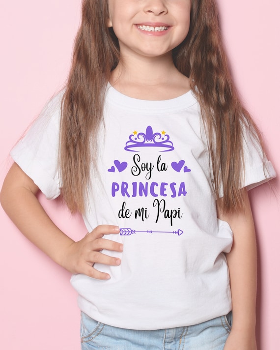 Princesa De Papi Camiseta - Etsy Denmark