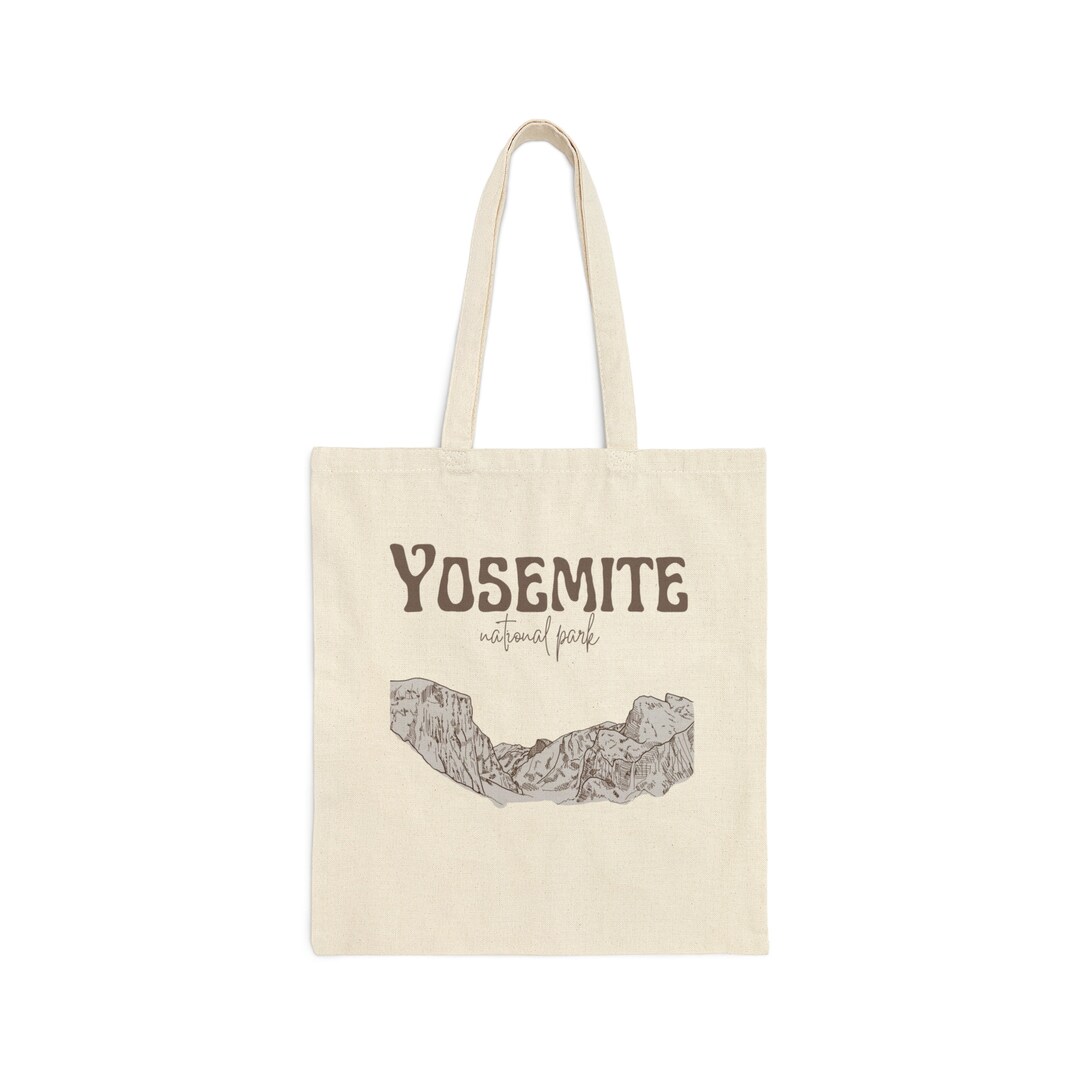 Yosemite National Park Tote Granola Girl Gift Hiker Gift Etsy