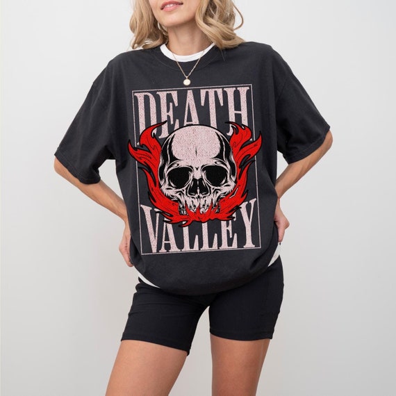 Death Valley National Park Comfort Colors Shirt California Tshirt National Park Gift Dessert Dweller Tattoo Style shirt Skull Death Valley