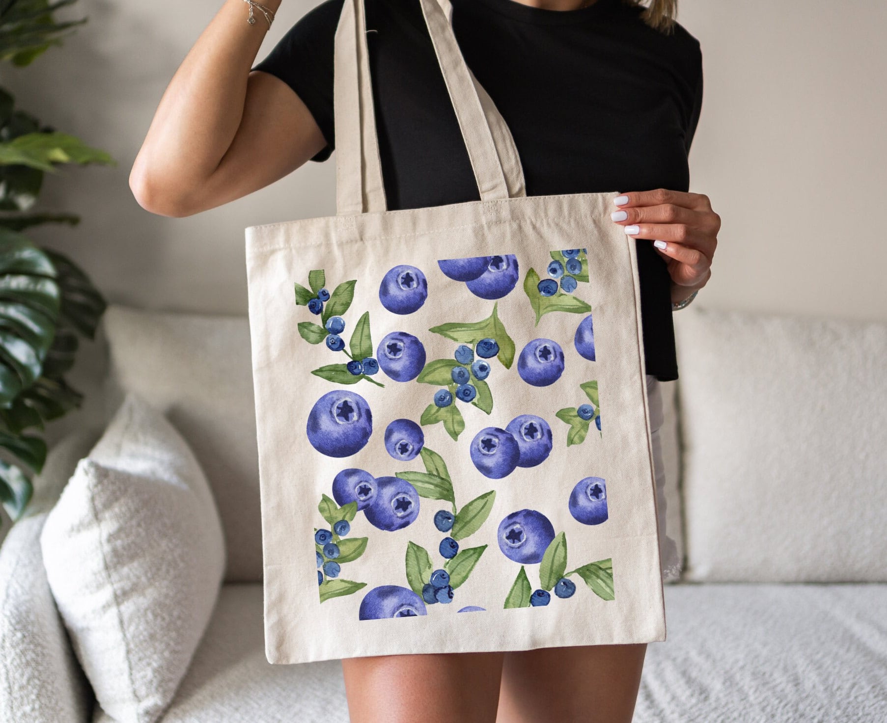 Blueberry hand bag sale