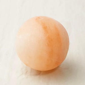 Himalayan Pink Salt Sphere 6cm | Crystal Massage Ball | Body Stone | Natural Mineral Stone for Spa, Skincare, Self-Care Mother Self Care
