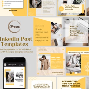 Social Media Post Instagram Templates INSTANT DOWNLOAD