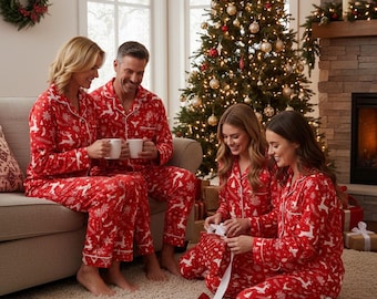 Pijamas de Natal 2026, pijamas de Natal para a família, pijamas familiares, pijamas de Natal, conjuntos de pijamas para a família, presentes de Natal, presentes para a família