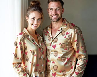 Natal personalizado em família, pijamas combinando, retrato de família, pijamas de Natal de 2026, estampa de família, presentes para casais, presentes de aniversário