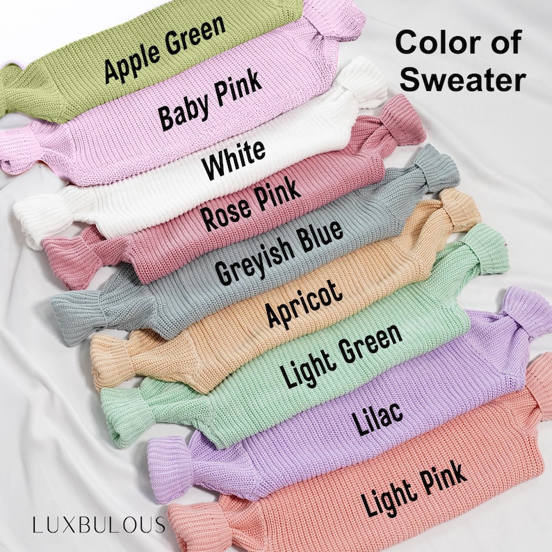 Personalized Kids Jumper, Kids Sweater, Kids Sweatshirt, Baby Jumper, Toddler Name Jumper, Kids Embroidered Jumper, Baby Shower Gifts image 5