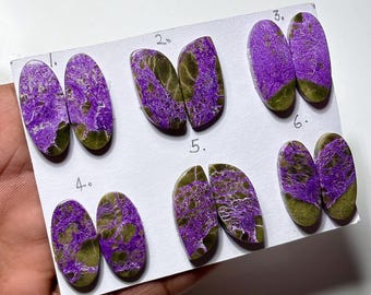 Lot De 3 Cabochons D'Atlantisite Verte Naturelle - 228.25 Carats - Pierres Précieuses En Vrac Non Traitées D'Australie