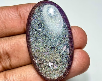 AAA-bloeddoorlopen iolietcabochon: losse edelsteen met gemengde vorm (25-47 mm)