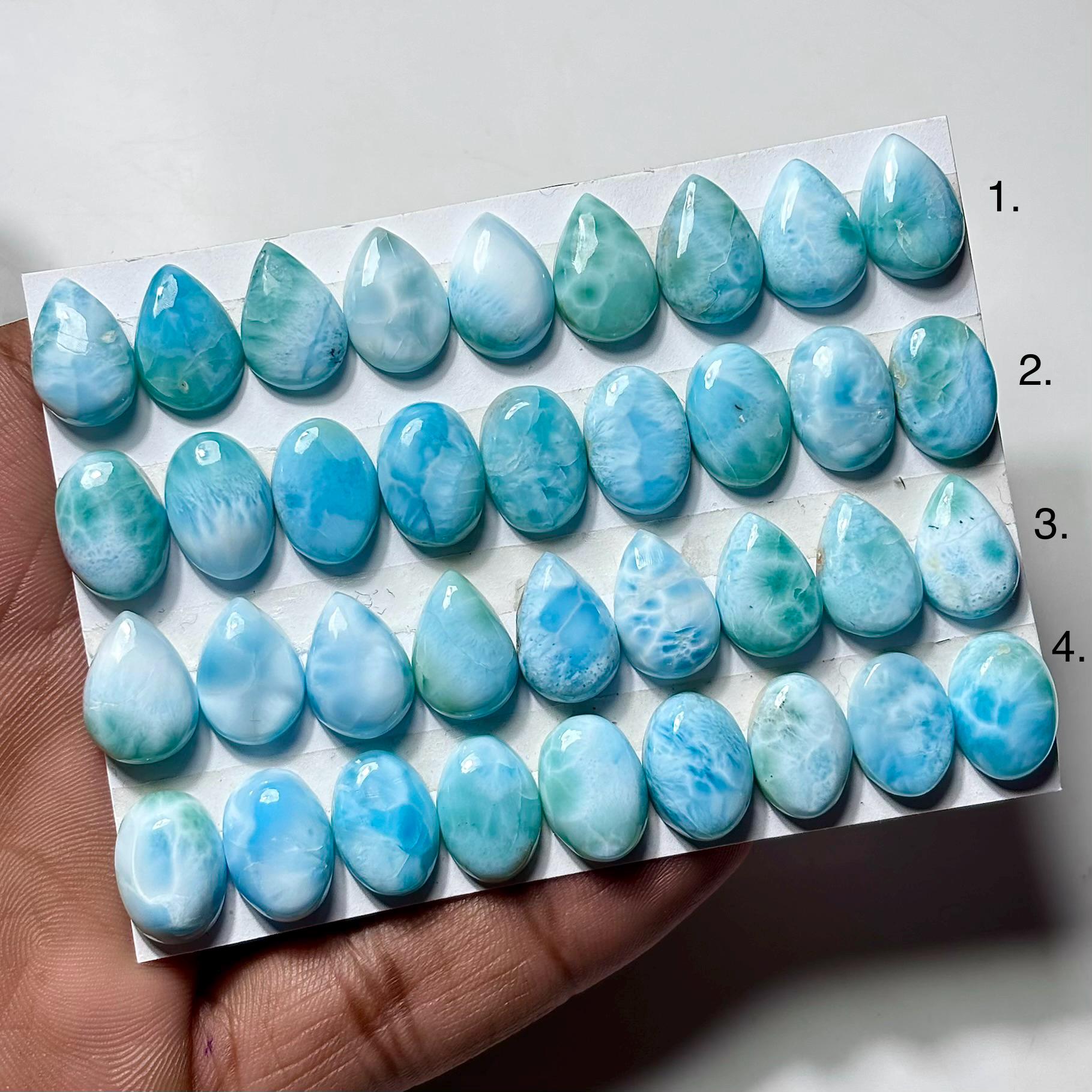 Larimar Bracelet 14mm - Etsy - Page 2