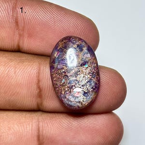 Bloodshot Iolite Smooth Cabochon, Bloodshot Iolite Size 11mm - 27mm Mix Shape Loose Gemstone, Bloodshot Iolite Cabochon for Jewelry Making