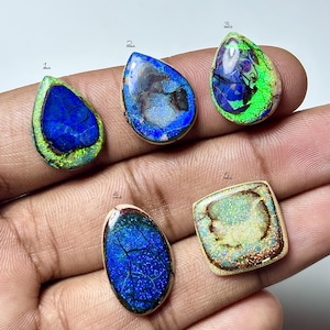 Monarch Sterling Opal Cabochon: Mix Shape Loose Gemstone For Jewelry Making Rings Pendants
