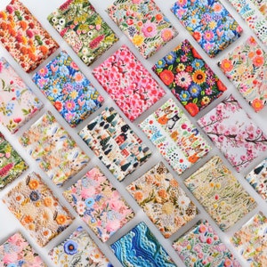 3D-Blumen-Stoff 100% Baumwolle Animal Forest Stoff, Florales quilting Stoff, 3D-Regenbogen-Nähstoff, handgemachter Stoff von der halben Meter