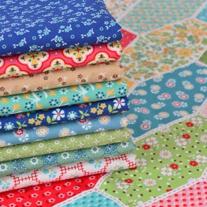 Klein Gedruckter Stoff, Winziger Blumen Stoff, Blumen Baumwollstoff, Quilting Stoff, Bekleidungsstoff, Baumwollstoff, Blumenmuster