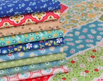 Small Print Fabric, Tiny Floral Fabric, Flower Cotton Fabric, Quilting Fabric , Apparel Fabric,  Cloth Fabric cotton fabric, florals