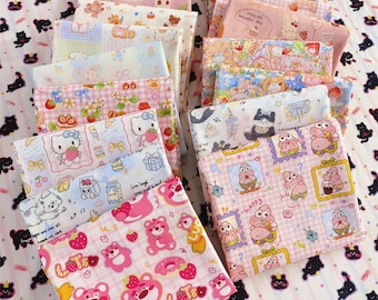 Baby Animals Cute Little Puppy Digital thin poplin Cotton Fabric - Children's Fabric, 100% Quilting Cotton Craft Fabric, Needlework Material