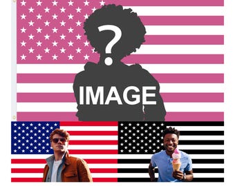 Customized American Flag 3x5 Ft/ 2x3 Ft/ 2.5x4 Ft Personalized Photo Custom Patriotic Flag