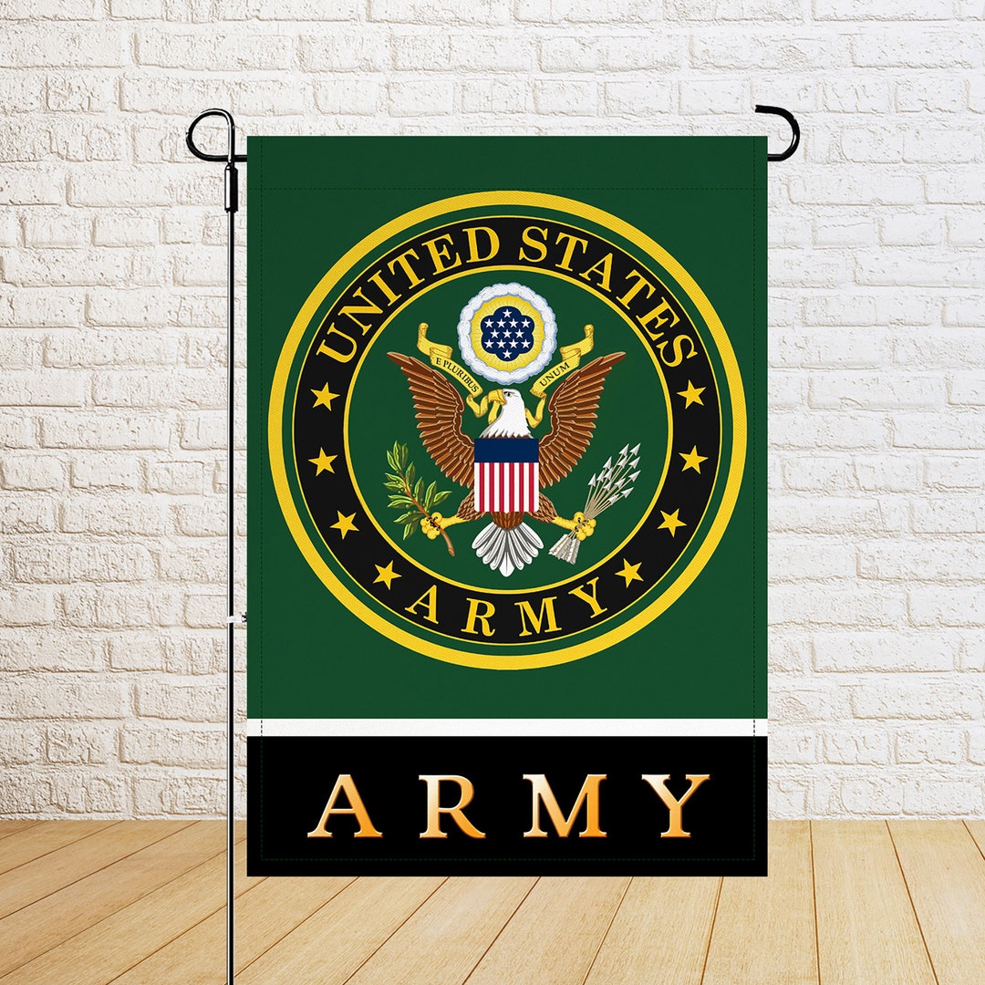 US Army Garden Flag Armed Forces Rangers Double Sided United Etsy