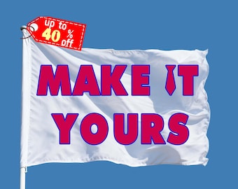 Bandera de poliéster con foto personalizada, pancarta de texto personalizada, logotipo para eventos o empresas.